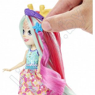 Игровой набор Enchantimals Гламурные прически Жирафа Джиллиан (HNV29)