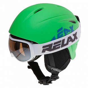 Шлем горнолыжный Relax RH18L green