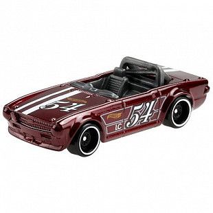 Машинка Hot Wheels Базовой коллекции Triumph TR6 9/250 (5785 GTB87)