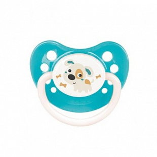 Пустышка Canpol babies Bunny&Company Латексная Анатомическая 6-18 мес. 23/275 turquoise