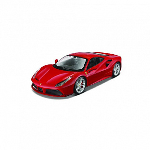 Сборная модель автомобиля Maisto Феррари 488 GTB 39131 red
