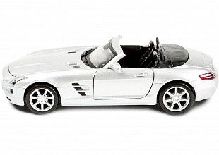 Масштабная модель автомобиля Maisto 1:24 Мерседес Бенц SLS AMG (31272) white