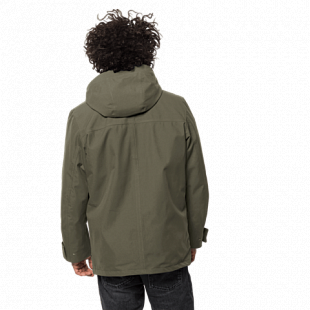 Куртка мужская Jack Wolfskin Falster Bay Jacket M dark moss