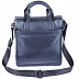 Мужская кожаная сумка Pola 1472 dark blue