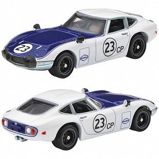 Машинка Hot Wheels 2025 Premium 2 шт. Toyota 2000GT + Toyota Supra (HBL96 JBL03)