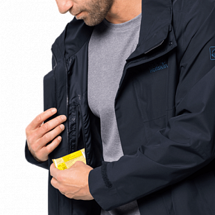 Куртка мужская Jack Wolfskin Seven Peaks Jacket Men night blue
