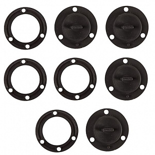 Резиновые датчики для электроплат (магнитный грибок с пластиковым кольцом, комплект 4шт) Х81954