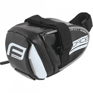Сумка под седло Force Ride Plus velcro 896135 black