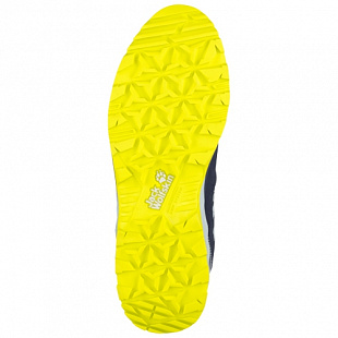 Водонепроницаемые кроссовки мужские Jack Wolfskin Cascade Hike Texapore Low M dark blue / lime