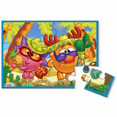 Мягкие пазлы А5 Vladi Toys Смешарики VT1103-38