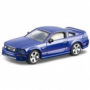 Машинка Bburago 1:43 Ford MUSTANG GT (18-30000/18-30119) blue