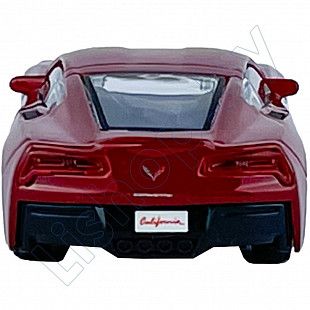 Машинка Bburago 1:43 2014 Corvette Stingray (18-30000/18-30250) red