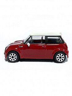 Машинка Bburago 1:43 Mini Cooper S (18-30000/18-30257) red