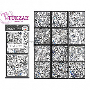 Наклейки интерьерные Tukzar Витраж в ассортименте TZ 15237