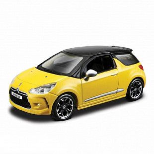 Коллекционная машина Bburago 1:32 Citroen DS3 (18-43026) в асс.