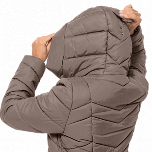 Пальто женское Jack Wolfskin Kyoto Coat W clay