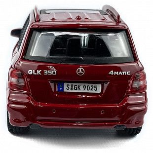 Коллекционная машина Bburago 1:32 Mercedes-Benz GLK-Class (18-43016) red