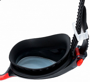 Очки для плавания детские Atemi M704 black/red