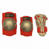 Комплект защиты для роликовых коньков Amigo Magnum Red