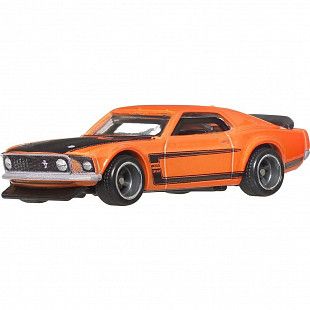 Машинка Hot Wheels Premium '69 Ford Mustang Boss 302 (GJT68 JBL20)