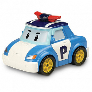 Игрушка Robocar Poli Поли металлическая машинка 6 см 83162
