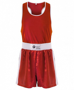 Взрослая боксерская форма Rusco BS-101 Red