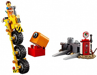 Конструктор LEGO The Lego Movie 2 Трехколёсный велосипед Эммета! 70823