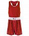 Взрослая боксерская форма Rusco BS-101 Red