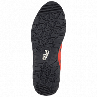 Ботинки мужские Jack Wolfskin Vojo Hike Xt Texapore Mid M dark orange / black