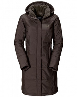 Пальто женское Jack Wolfskin Iceguard Coat brown