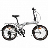 Велосипед Novatrack TG-20 20" (2018) Silver 20FATG8SV.CP8