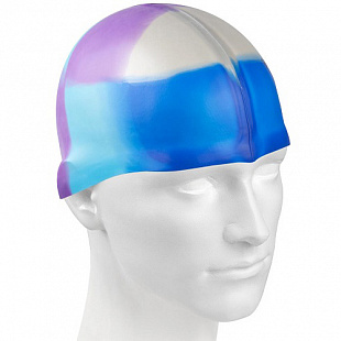 Шапочка для бассейна (плавания) детская Mad Wave Multy Junior gray