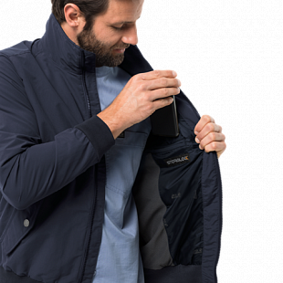 Куртка мужская Jack Wolfskin Huntington Jacket night blue