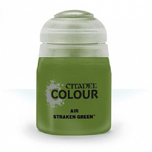 Краска для миниатюр Games Workshop Warhammer AIR: Straken Green 24ML 28-30b