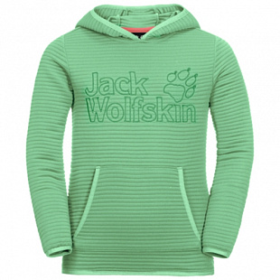 Пуловер детский Jack Wolfskin Modesto Hoody Kids spring green