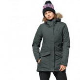 Куртка женская Jack Wolfskin Coastal Range Parka greenish grey