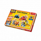 Пазл Trefl Baby Боб строитель Боб и его техника 36043