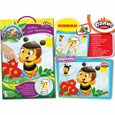 Набор для детского творчества Dalis Раскраска из пластилина Пчелка Дуняша МС-108