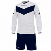 Футбольная форма Givova Olimpia KITC44 white/blue