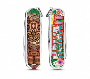 Нож перочинный Victorinox Classic Aloha Kakou 58 мм 7 функций 0.6223.L1809