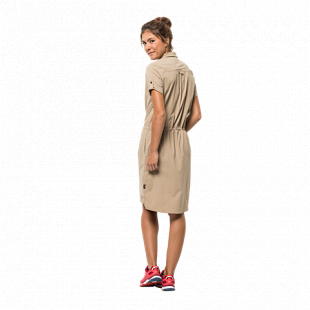 Платье женское Jack Wolfskin Desert Park Dress sand dune