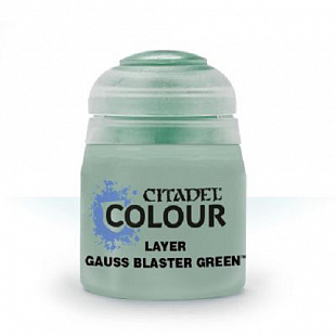 Краска для миниатюр Games Workshop Warhammer Layer: Gauss Blaster Green 12ML 22-78