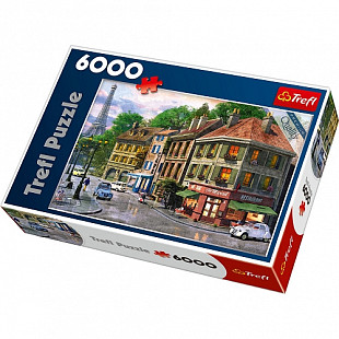 Пазл Trefl Улица в Париже 65001