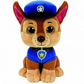 Мягкая игрушка TY Щенок Chase Щенячий патруль 15 см 41208