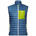 Ветрозащитный утепленный жилет мужской Jack Wolfskin Routeburn Vest M indigo blue