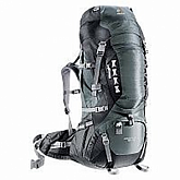 Рюкзак туристический, альпинистский Deuter Aircontact Pro 60+15L granite-black