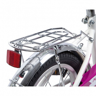 Велосипед Novatrack Urban 14" (2019) White/Pink 143URBAN.WT9