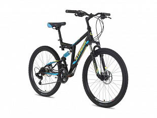 Велосипед Stinger Highlander D 26" (2018) Black
