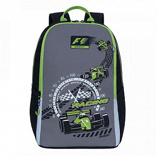 Рюкзак школьный GRIZZLY RB-151-4 /2 light green