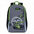 Рюкзак школьный GRIZZLY RB-151-4 /2 light green